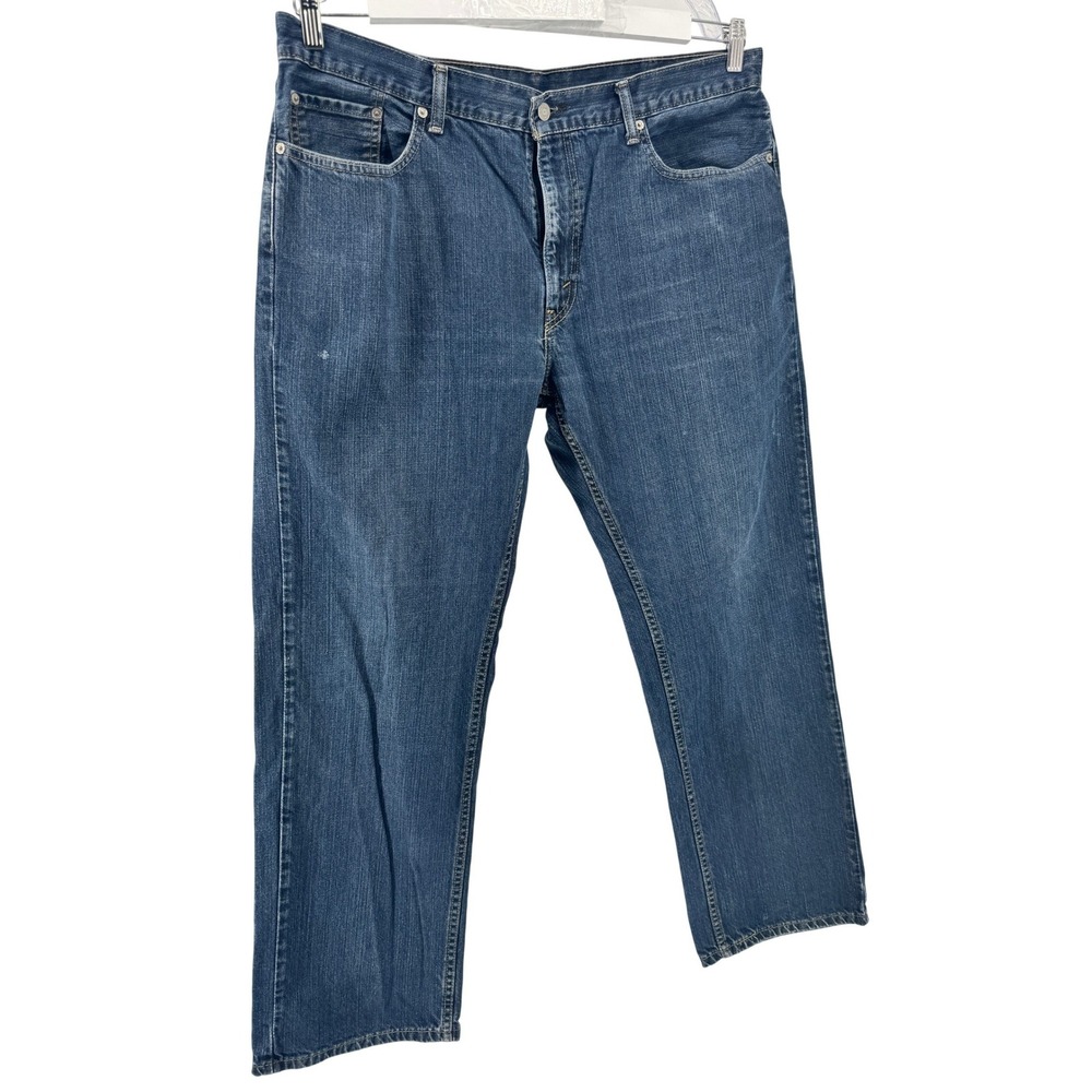Levi's 559 Relaxed Straight Jeans Mens 40x32 Blue Medium‎ Wash Denim Classic Fit